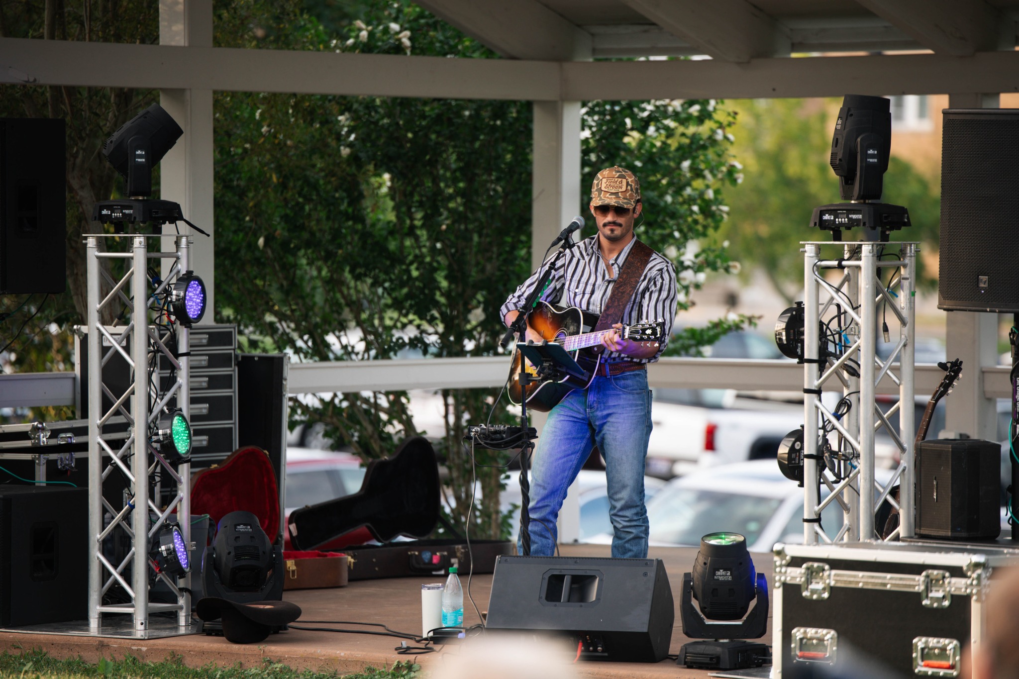 Anthony Calla - Pavilion Stage Wide View