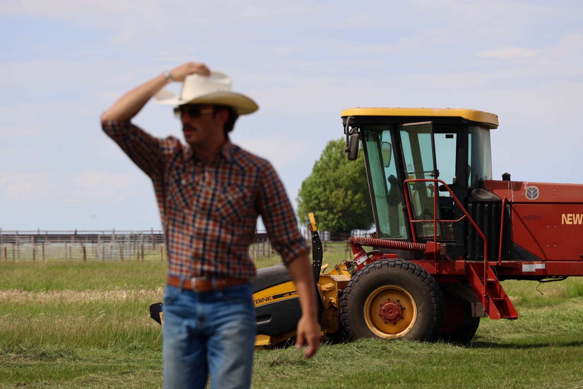 Anthony Calla - Cowboy Hat in the Field